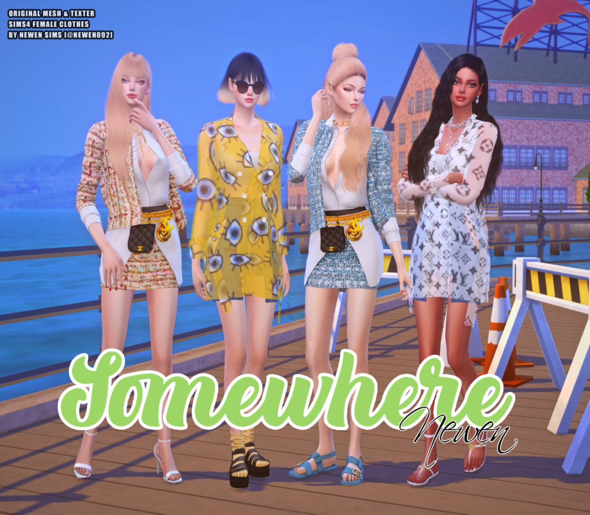 SOMEWHERE CLOTHES SET BY NEWEN