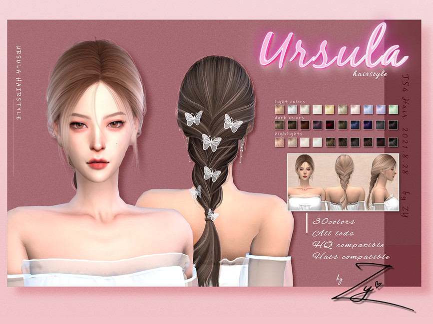 URSULA HAIRSTYLE BY ZY