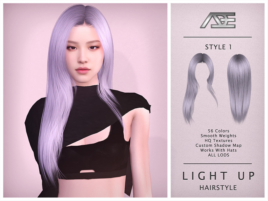 LIGHT UP – STYLE 1 (HAIRSTYLE) BY ADE_DARMA