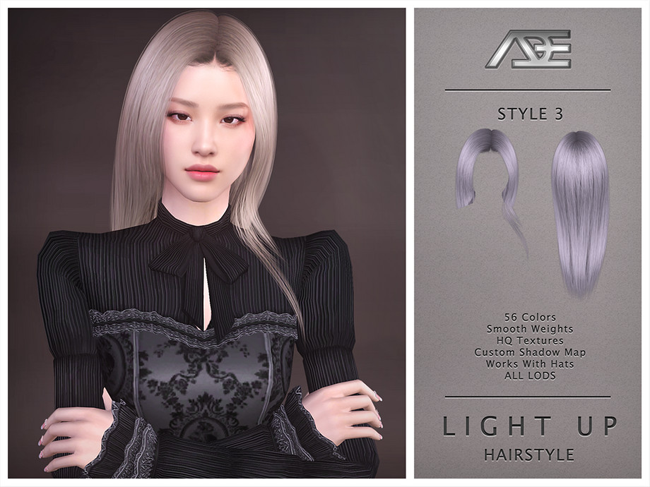 LIGHT UP – STYLE 3 (HAIRSTYLE) BY ADE_DARMA